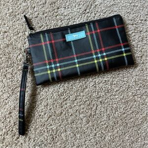Scout Plaid Wristlet with Strap